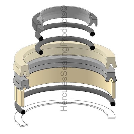 Toyota -After Market Parts Hydraulic Cylinder Repair Kit- 40 X 50 mmLIFT TRUCK KITS 04653-20081-71